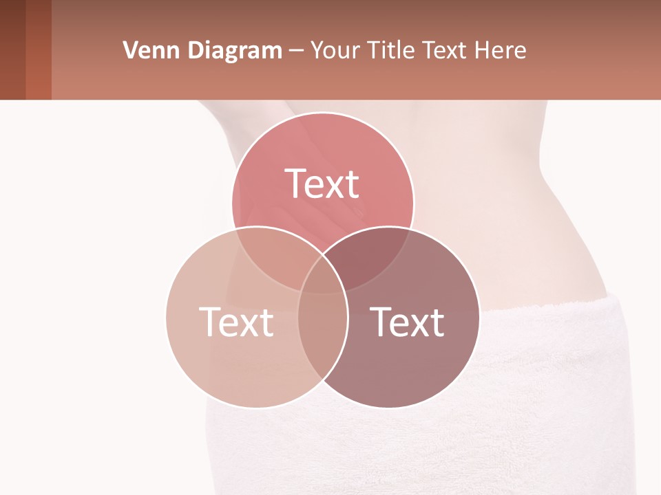 A Woman's Butt With A Red Spot On It PowerPoint Template
