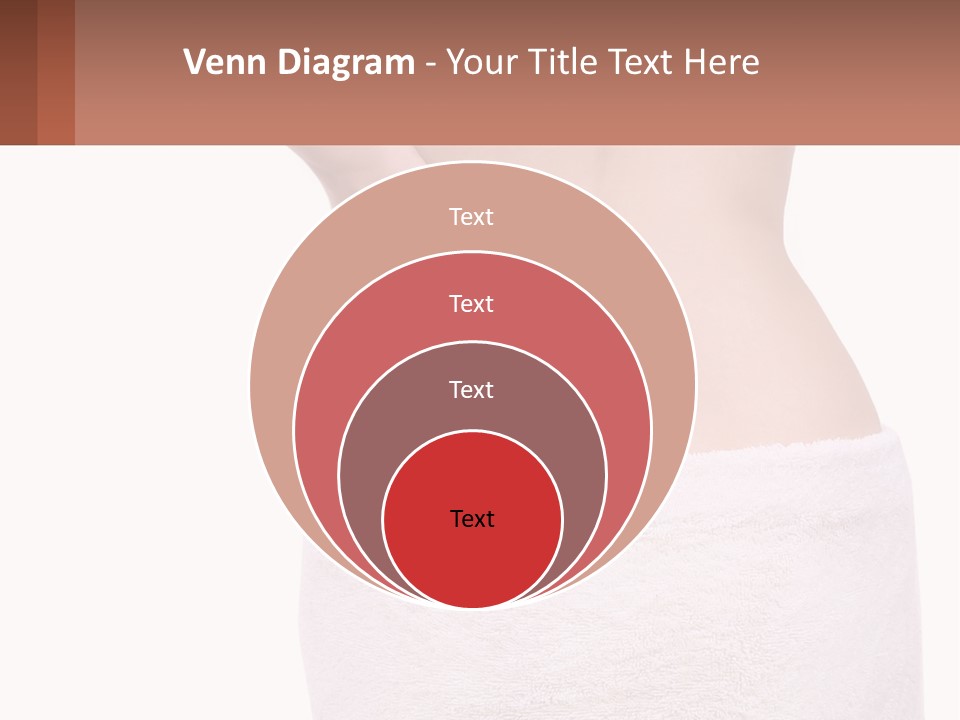 A Woman's Butt With A Red Spot On It PowerPoint Template