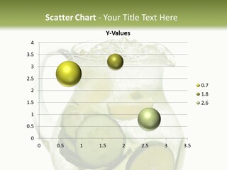 A Pitcher Filled With Cucumber And Lemon Slices PowerPoint Template