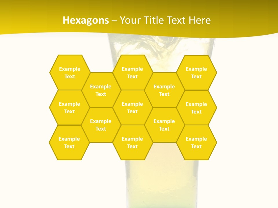 A Drink With A Cherry On Top Of It PowerPoint Template