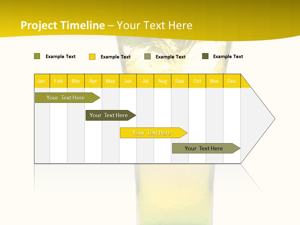 A Drink With A Cherry On Top Of It PowerPoint Template