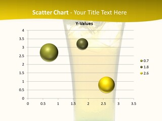 A Drink With A Cherry On Top Of It PowerPoint Template