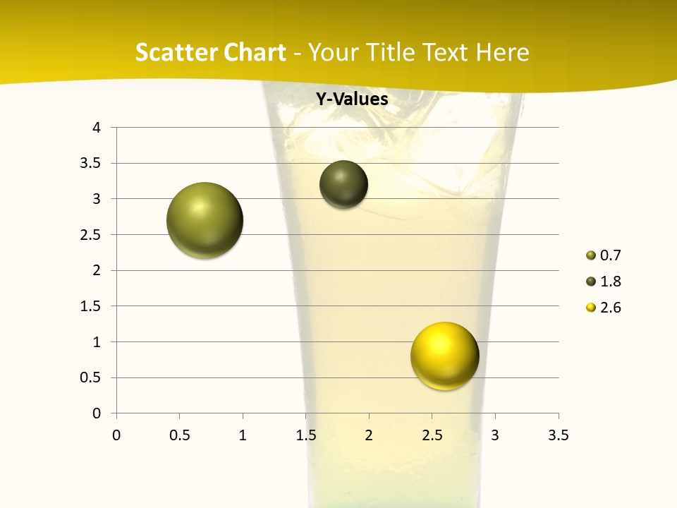 A Drink With A Cherry On Top Of It PowerPoint Template