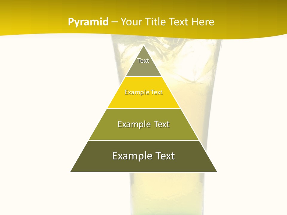 A Drink With A Cherry On Top Of It PowerPoint Template