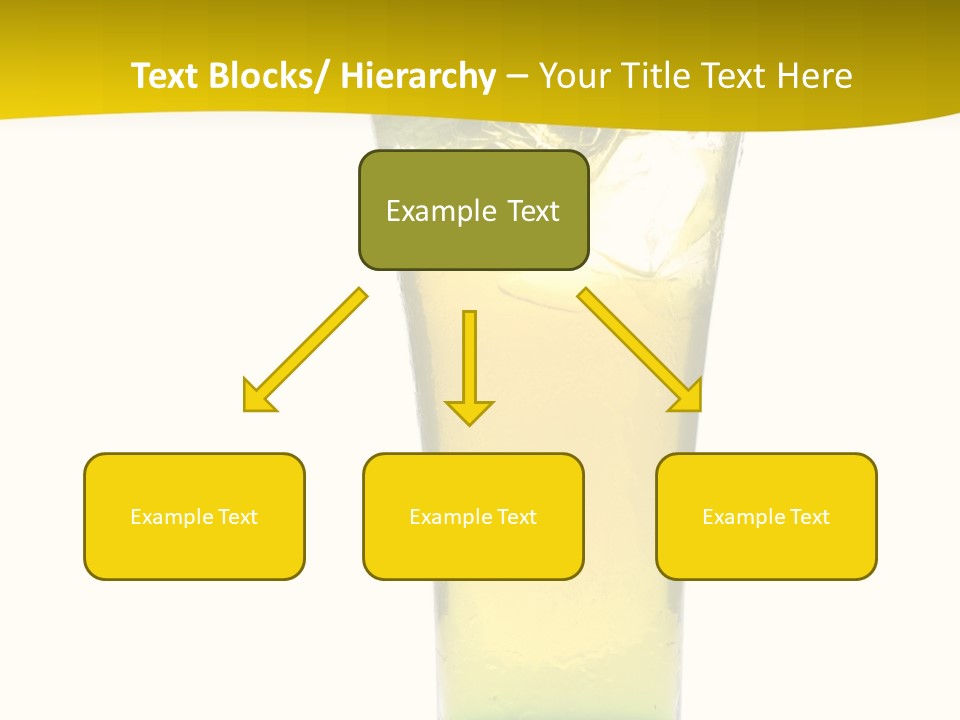 A Drink With A Cherry On Top Of It PowerPoint Template