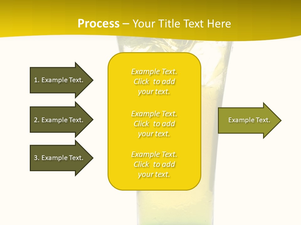 A Drink With A Cherry On Top Of It PowerPoint Template