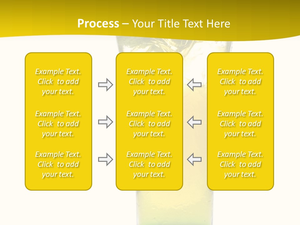 A Drink With A Cherry On Top Of It PowerPoint Template