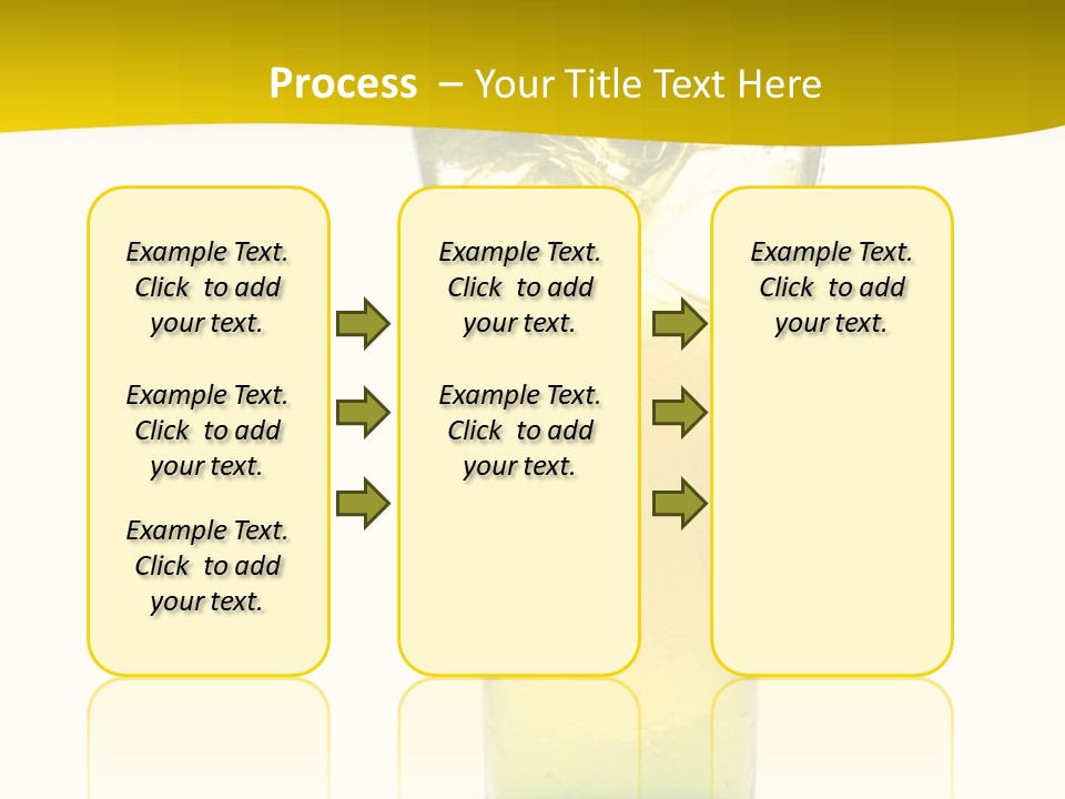 A Drink With A Cherry On Top Of It PowerPoint Template