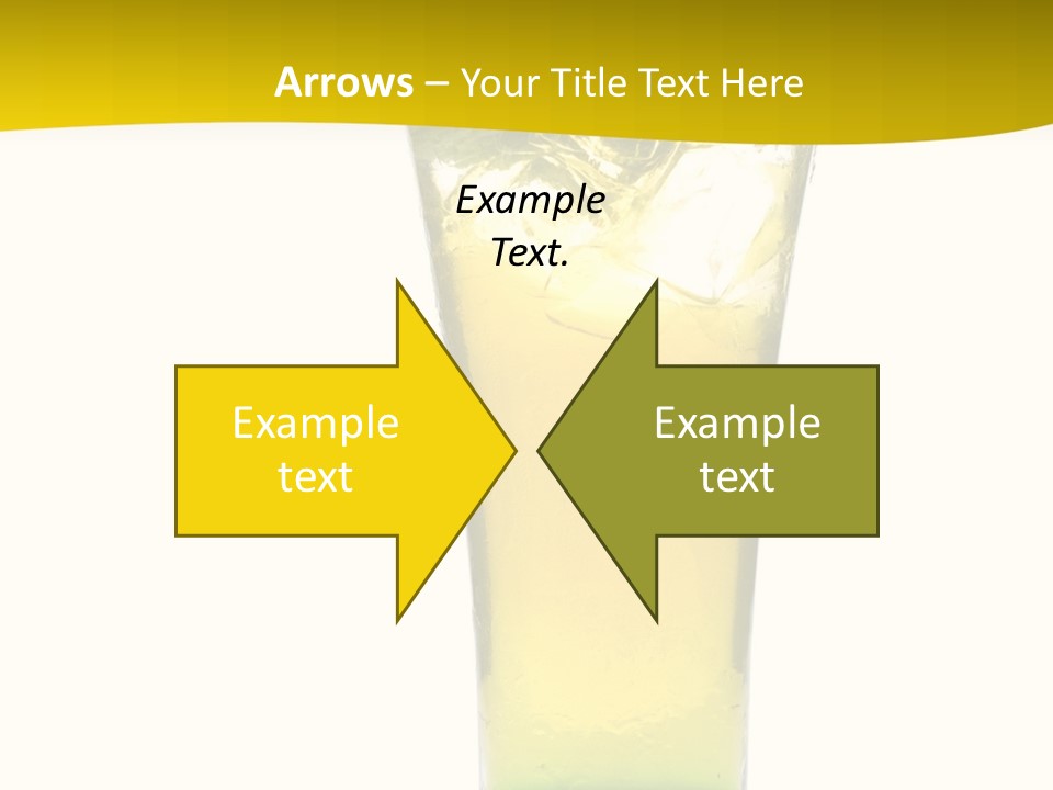 A Drink With A Cherry On Top Of It PowerPoint Template