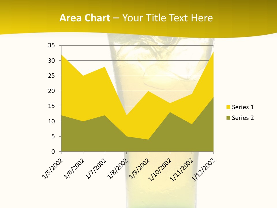 A Drink With A Cherry On Top Of It PowerPoint Template