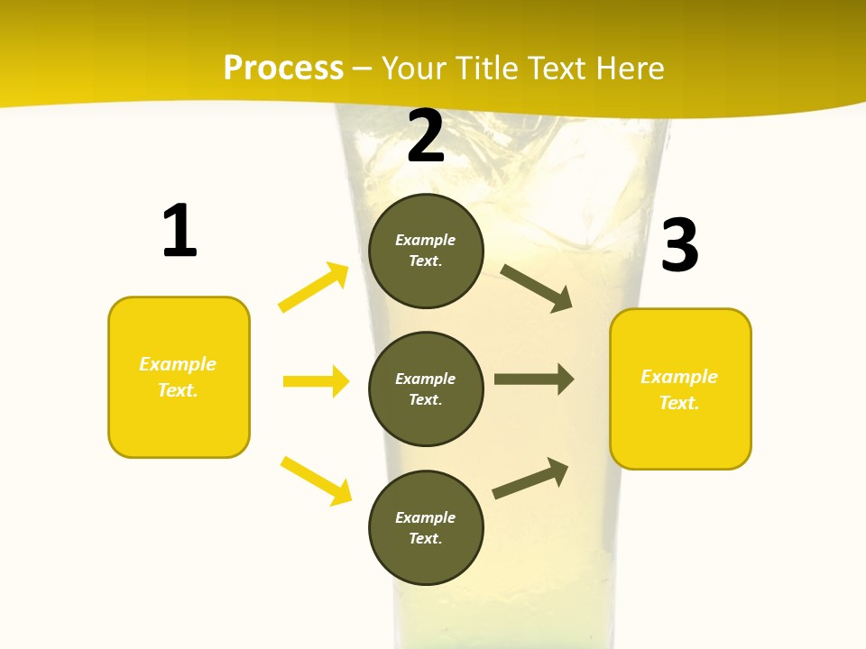 A Drink With A Cherry On Top Of It PowerPoint Template
