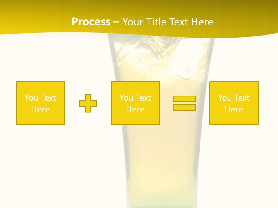A Drink With A Cherry On Top Of It PowerPoint Template