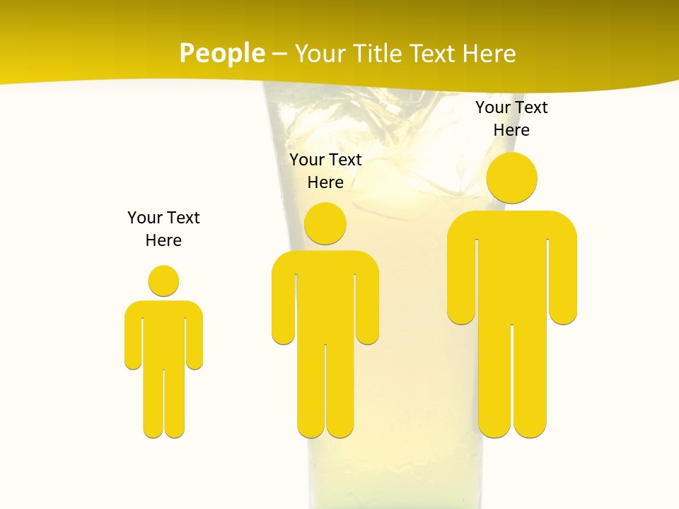 A Drink With A Cherry On Top Of It PowerPoint Template