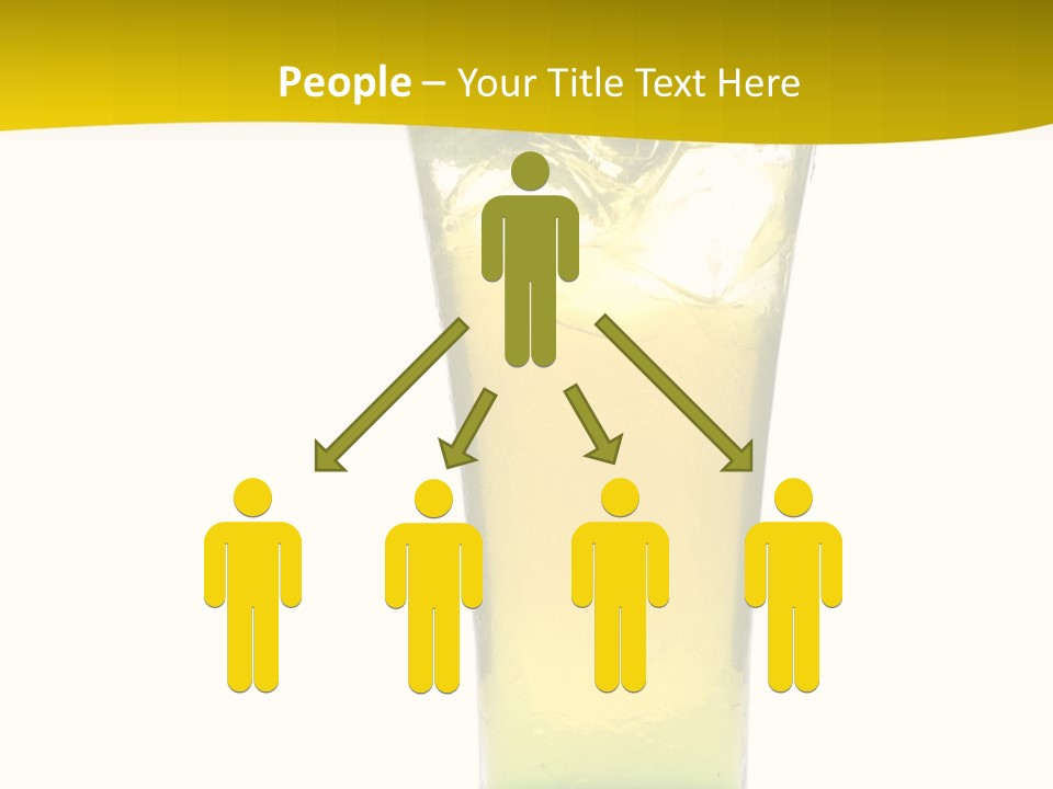 A Drink With A Cherry On Top Of It PowerPoint Template