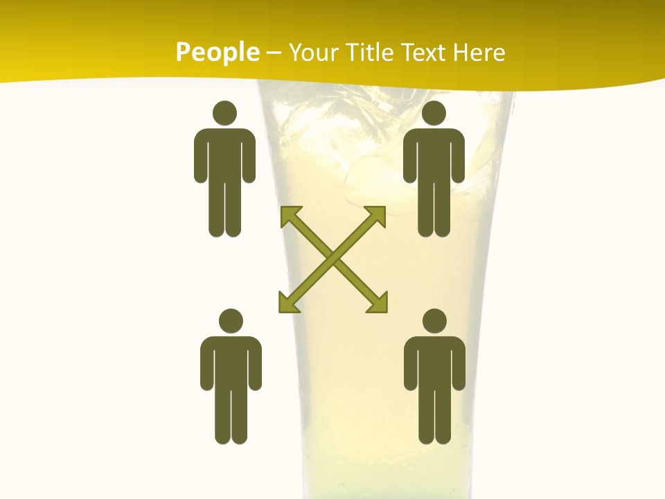 A Drink With A Cherry On Top Of It PowerPoint Template