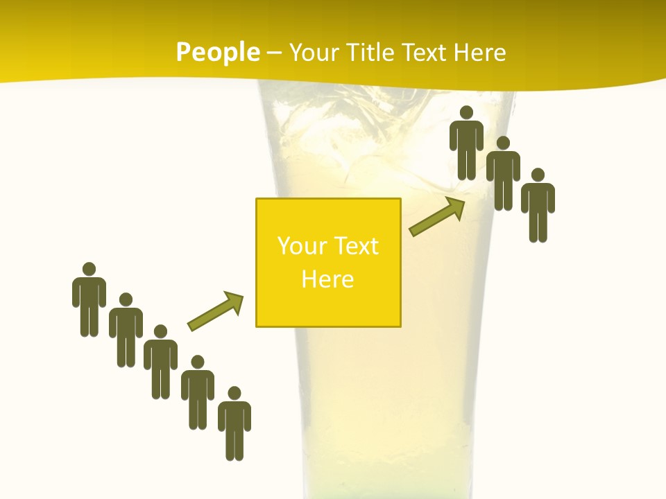 A Drink With A Cherry On Top Of It PowerPoint Template