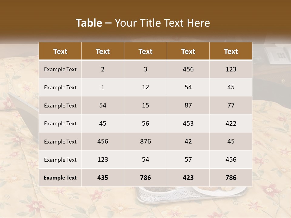 A Woman Laying On A Bed With A Laptop And A Glass Of Orange Juice PowerPoint Template
