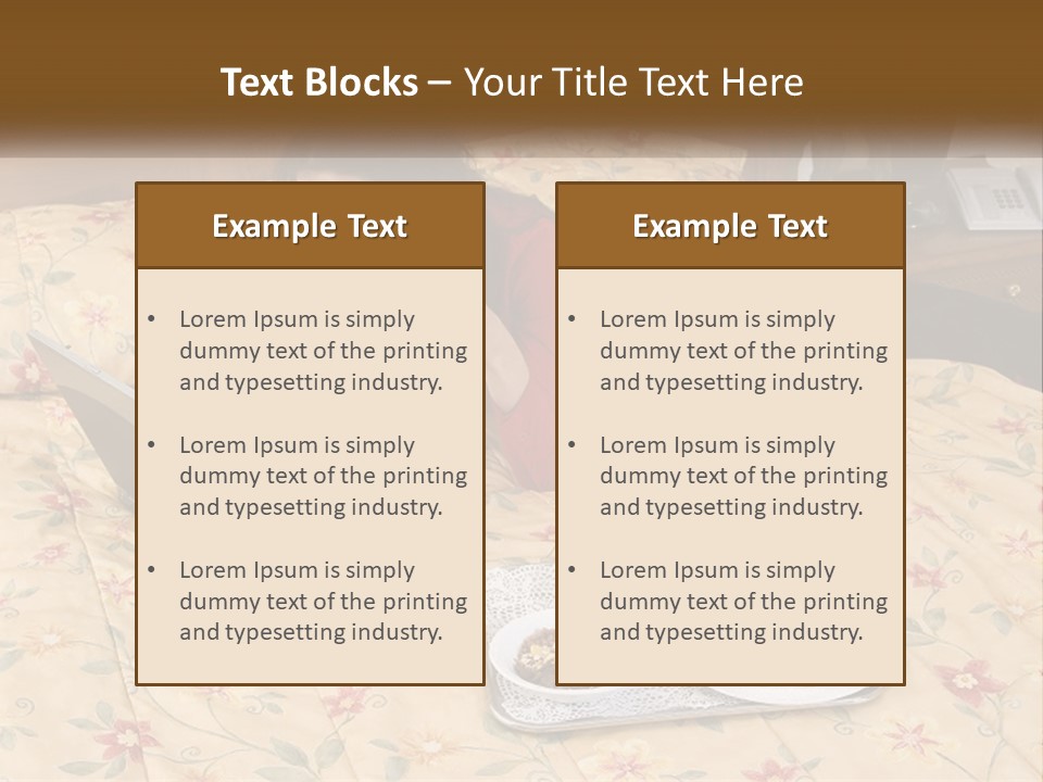 A Woman Laying On A Bed With A Laptop And A Glass Of Orange Juice PowerPoint Template