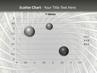 A Spiral Of Money Powerpoint Presentation PowerPoint Template
