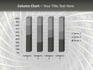 A Spiral Of Money Powerpoint Presentation PowerPoint Template