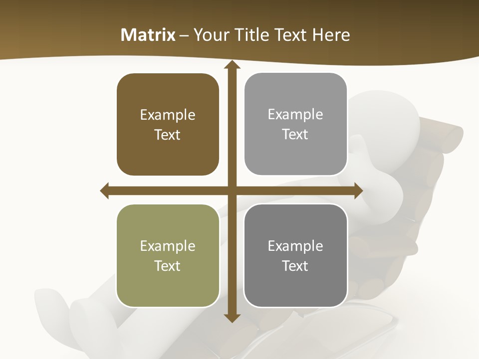 A Person Laying On Top Of A Wooden Sleigh PowerPoint Template