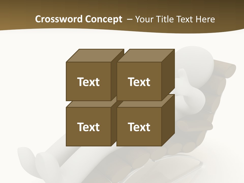 A Person Laying On Top Of A Wooden Sleigh PowerPoint Template