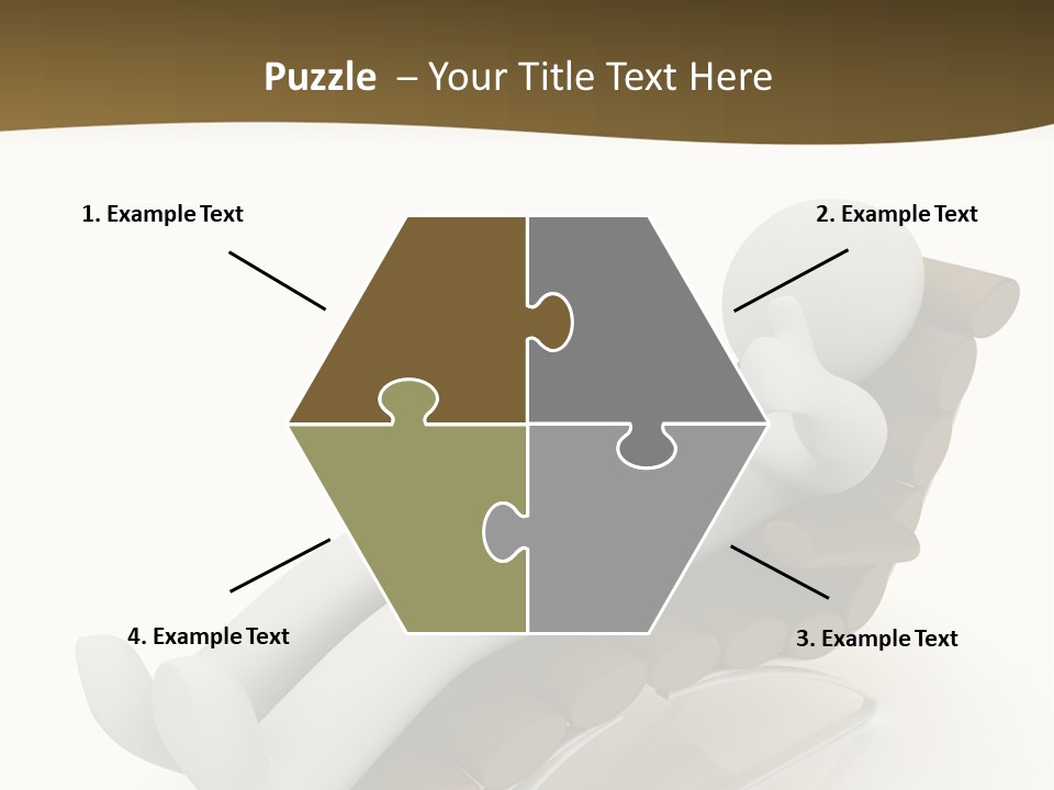 A Person Laying On Top Of A Wooden Sleigh PowerPoint Template