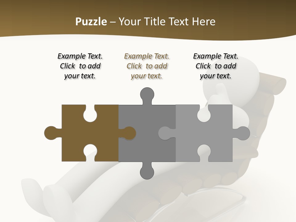 A Person Laying On Top Of A Wooden Sleigh PowerPoint Template