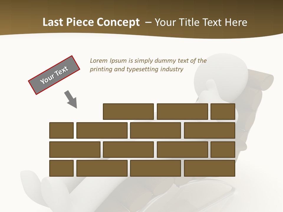 A Person Laying On Top Of A Wooden Sleigh PowerPoint Template