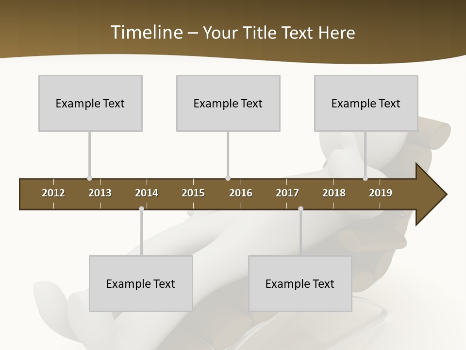 A Person Laying On Top Of A Wooden Sleigh PowerPoint Template