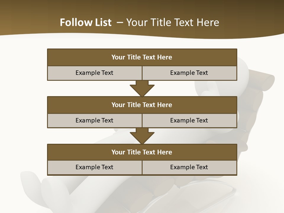 A Person Laying On Top Of A Wooden Sleigh PowerPoint Template