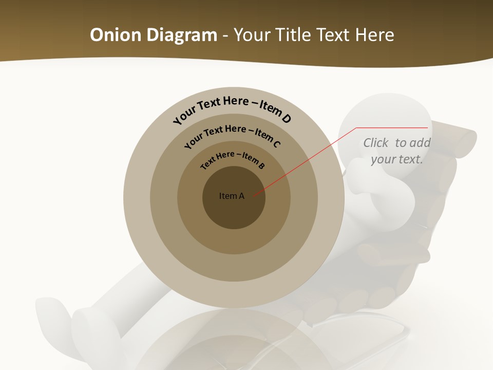 A Person Laying On Top Of A Wooden Sleigh PowerPoint Template