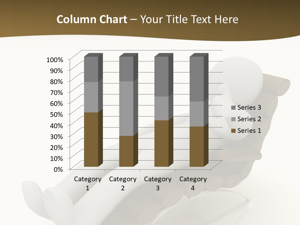 A Person Laying On Top Of A Wooden Sleigh PowerPoint Template
