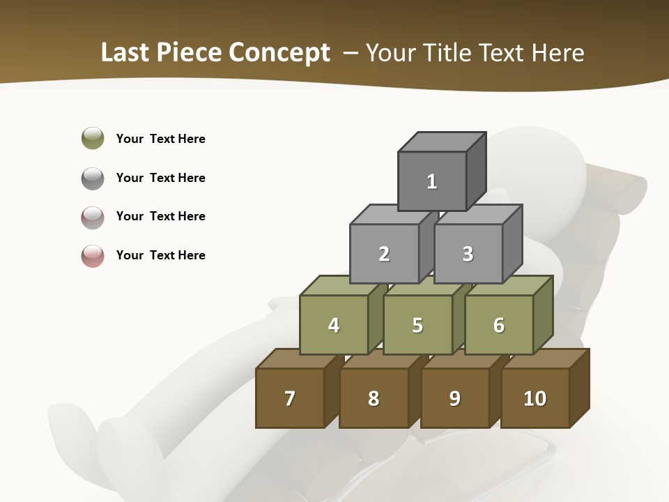 A Person Laying On Top Of A Wooden Sleigh PowerPoint Template