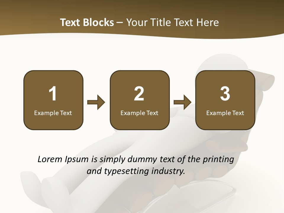 A Person Laying On Top Of A Wooden Sleigh PowerPoint Template