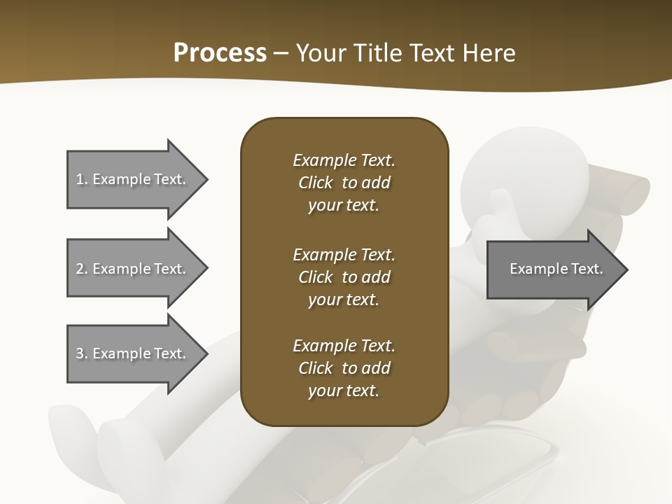 A Person Laying On Top Of A Wooden Sleigh PowerPoint Template