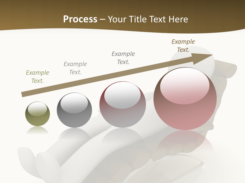 A Person Laying On Top Of A Wooden Sleigh PowerPoint Template