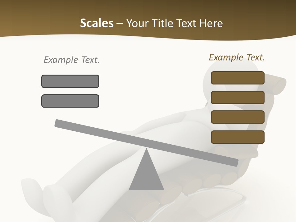 A Person Laying On Top Of A Wooden Sleigh PowerPoint Template