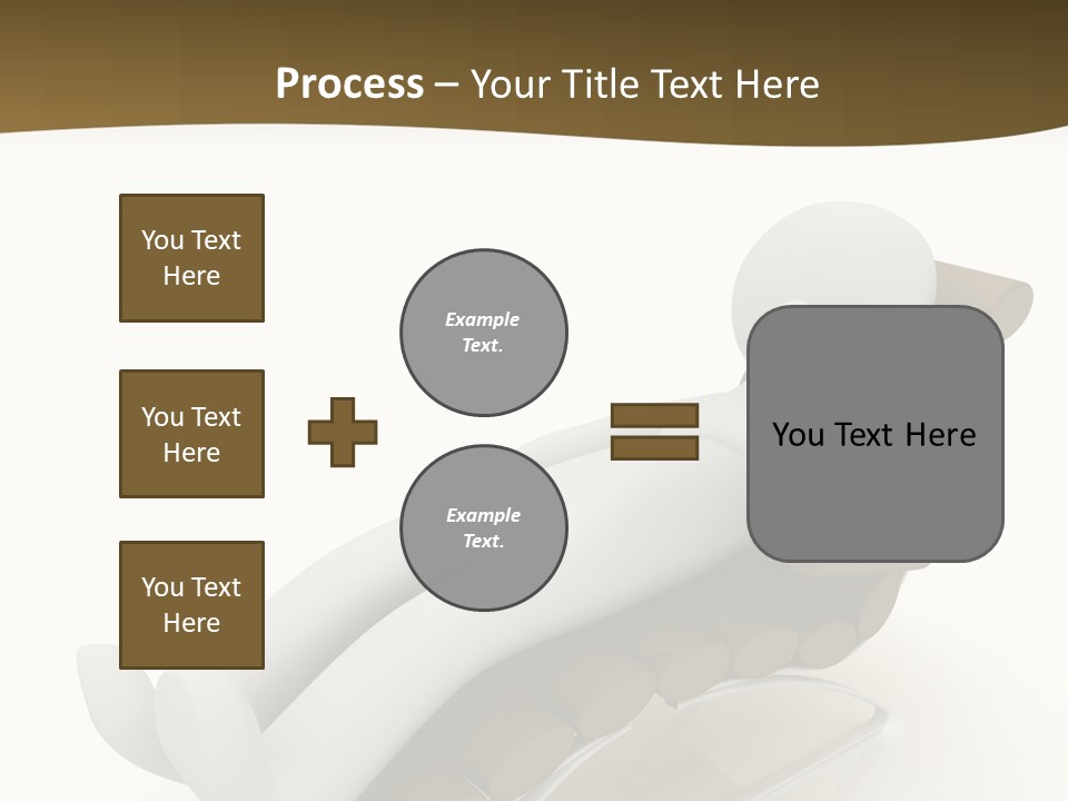 A Person Laying On Top Of A Wooden Sleigh PowerPoint Template