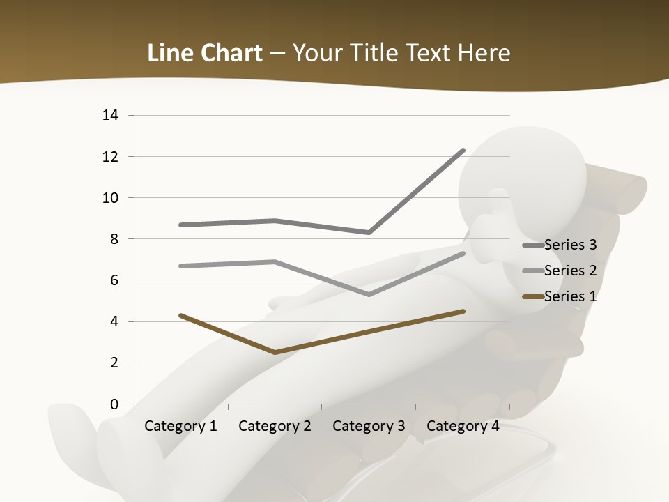 A Person Laying On Top Of A Wooden Sleigh PowerPoint Template