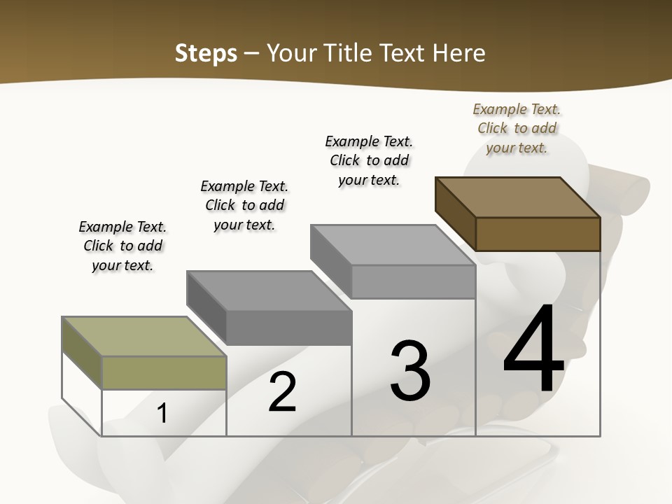 A Person Laying On Top Of A Wooden Sleigh PowerPoint Template