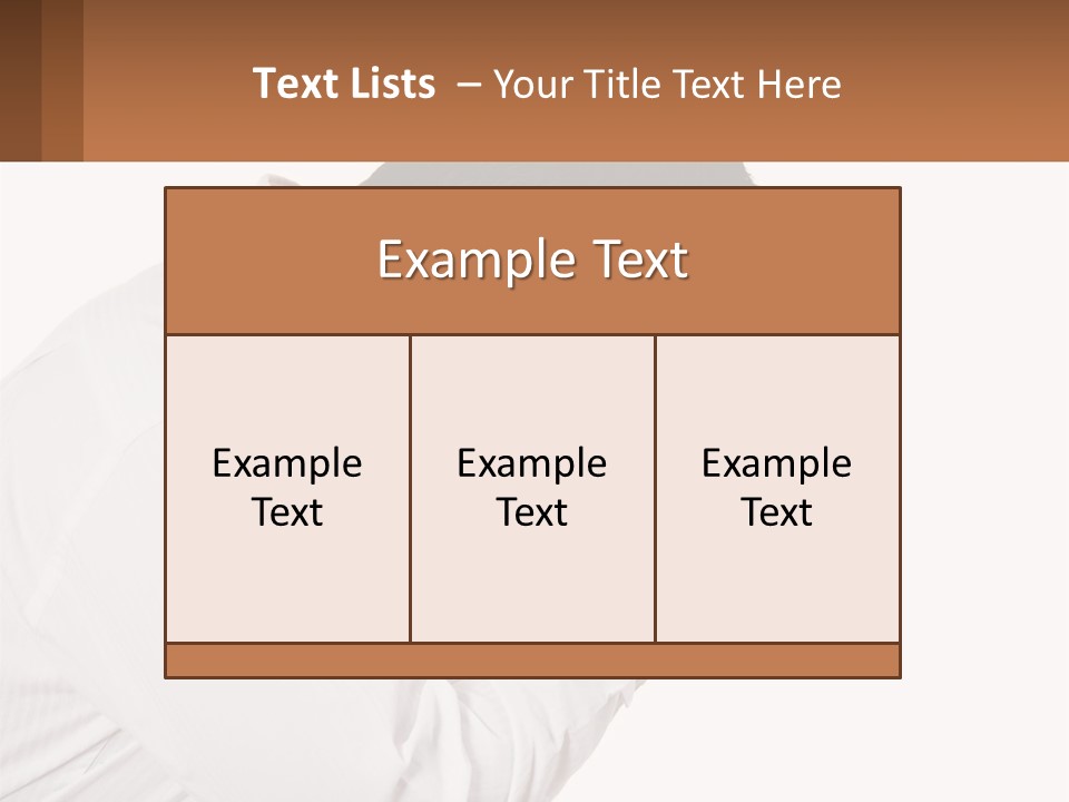 A Man Holding His Head In His Hands PowerPoint Template