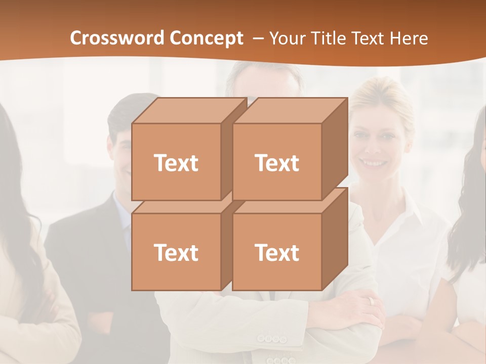 A Group Of People Standing In Front Of A Window PowerPoint Template
