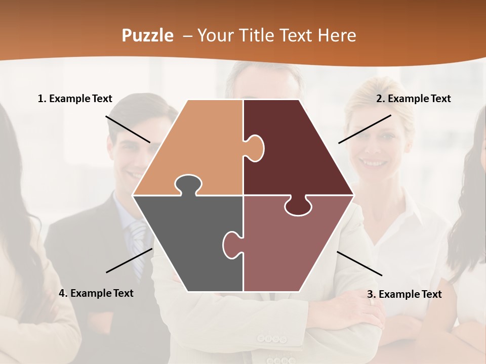 A Group Of People Standing In Front Of A Window PowerPoint Template