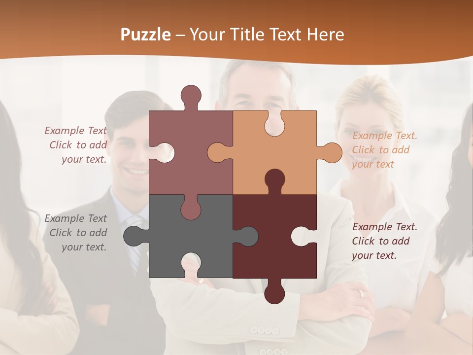 A Group Of People Standing In Front Of A Window PowerPoint Template