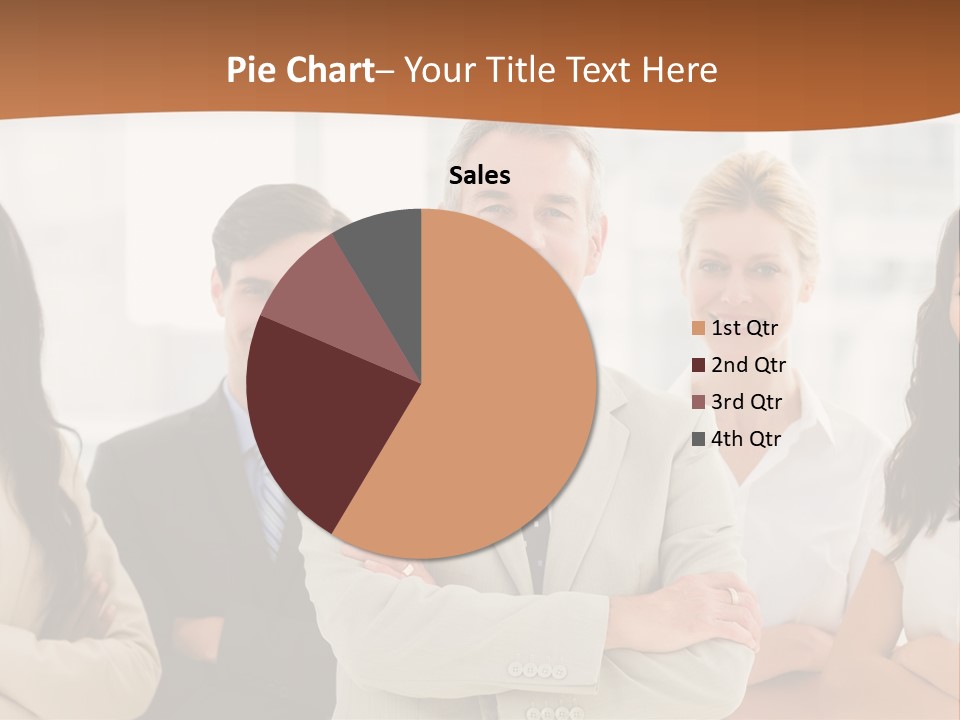 A Group Of People Standing In Front Of A Window PowerPoint Template