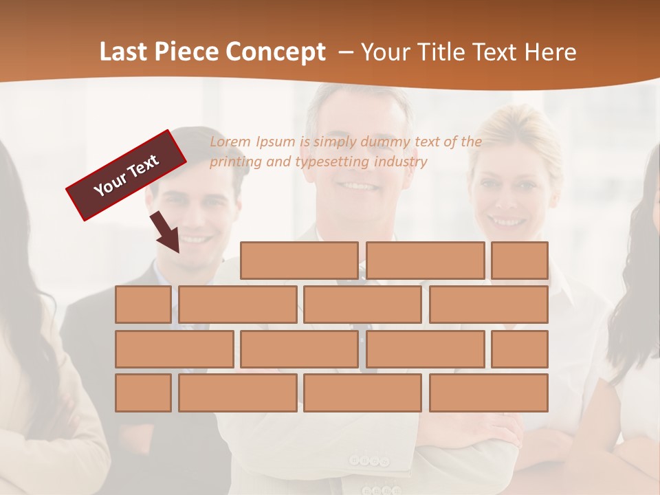 A Group Of People Standing In Front Of A Window PowerPoint Template