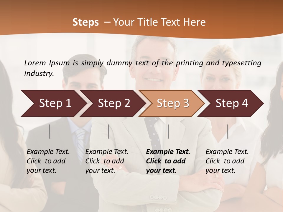 A Group Of People Standing In Front Of A Window PowerPoint Template
