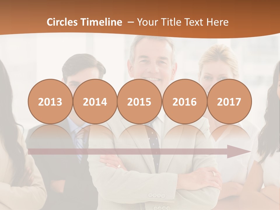 A Group Of People Standing In Front Of A Window PowerPoint Template