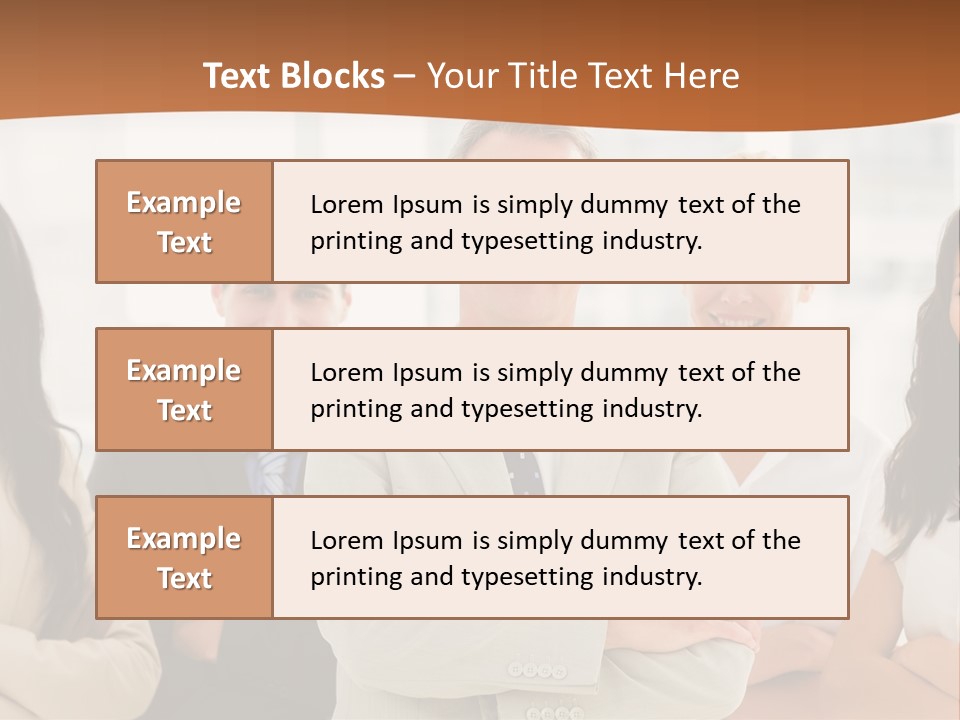 A Group Of People Standing In Front Of A Window PowerPoint Template